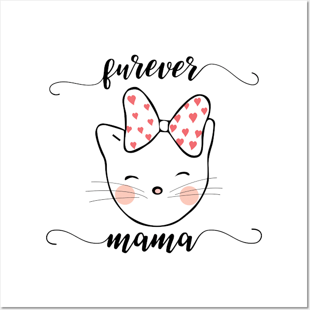 Furever Mama Wall Art by teestore_24